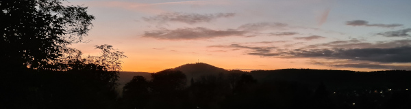Krayenberg im Abendrot