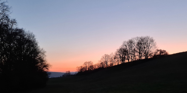 Abendrot am Rahberg