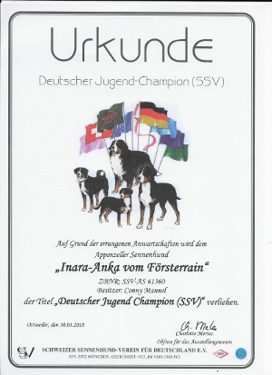 SSV Jugendchampion Trixie
