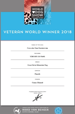 Veteranen Weltsiegerin 2018