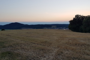 Blick von der Wacht zum Krayenberg