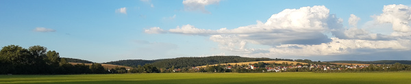 Tiefenort in der Abendsonne