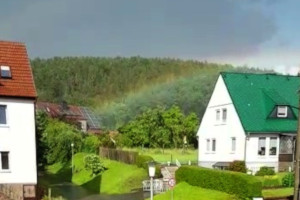 Unwetter Tiefenort 13.06.2019
